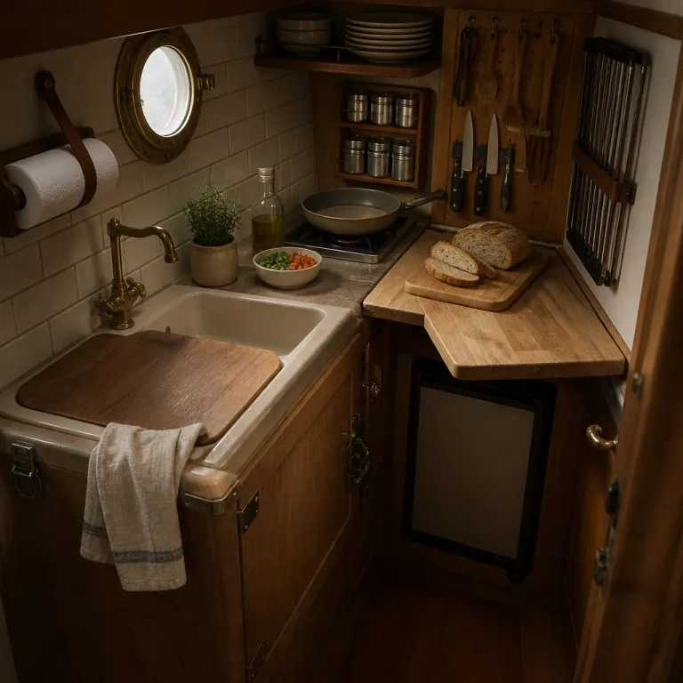 The Two-Square-Metre Kitchen: How Houseboat Cooks Pull Off Real Meals in a Galley