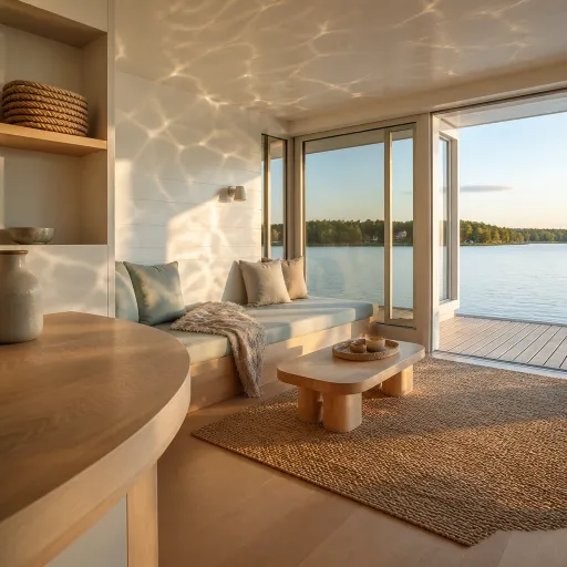 Borrowing the View: How the Best Houseboat Interiors Are Designed Around Water and Light