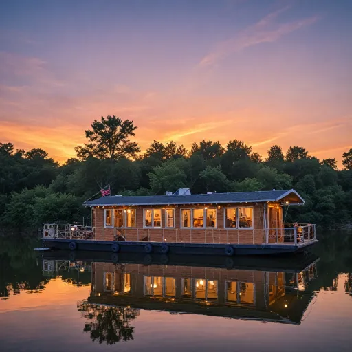Experience a romantic houseboat getaway: luxury rentals for unforgettable nights on the water
