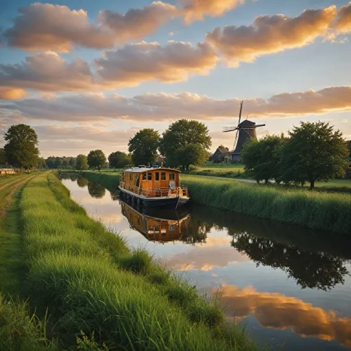 Exclusive houseboat experiences in the Netherlands: luxury, comfort, and Dutch waterways