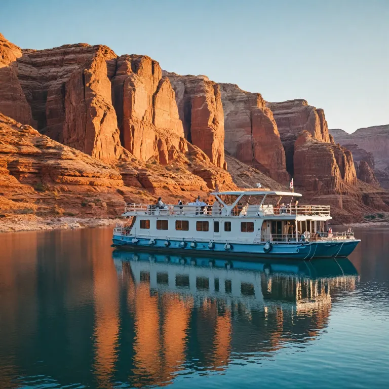 Lake Powell house boat escapes: premium houseboating experiences at Antelope Point and Wahweap Marina