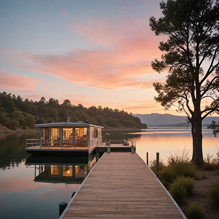 Lake Oroville houseboat rentals for refined waterfront escapes in northern California
