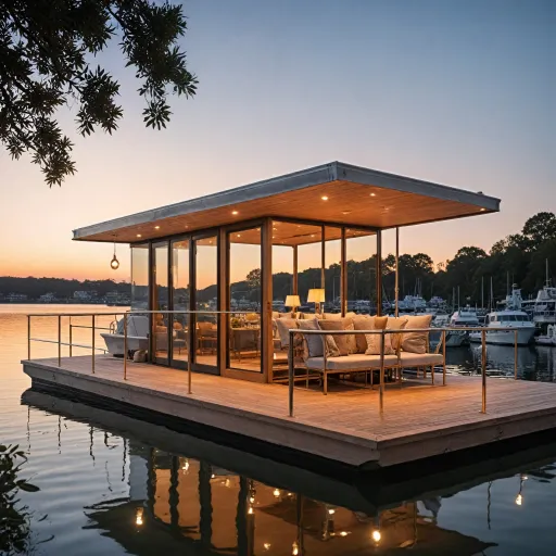 Refined escapes at the waterfront vacation rentals: houseboats for elevated stays