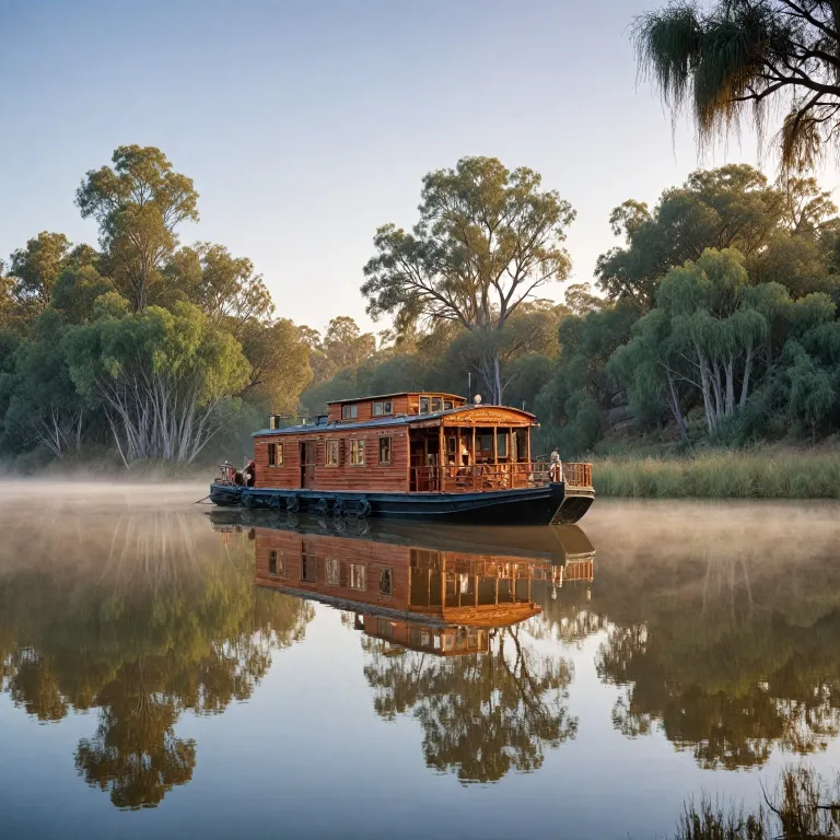 Echuca Victoria 3564 houseboat stays on the Murray River