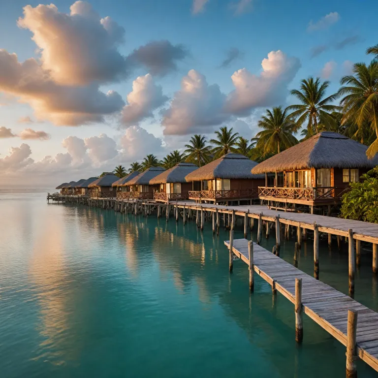 Water bungalows in Belize for an elegant Caribbean escape