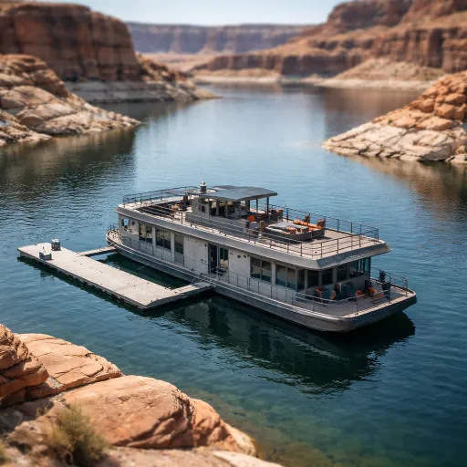 Sumerset houseboat elegance on lake powell for refined escapes