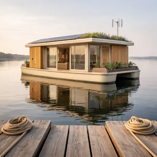 Off-Grid and Afloat: What a LEED Platinum Houseboat Looks Like in Practice