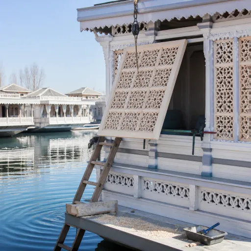 Kashmir's Floating Palaces: How a Colonial-Era Ban Created the World's Most Storied Houseboat Tradition