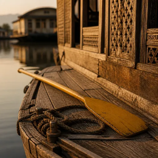 Dal Lake's Houseboats Are Aging, and the Craftsmen Who Built Them Are Almost Gone