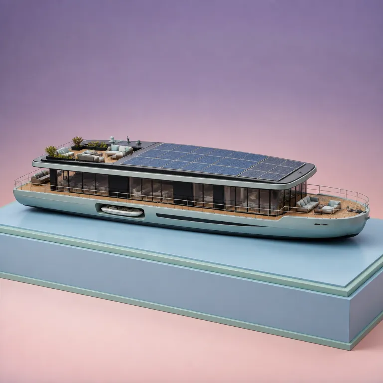 Inside Shine Down, the 120-Foot Solar Houseboat Now Listed at $15 Million
