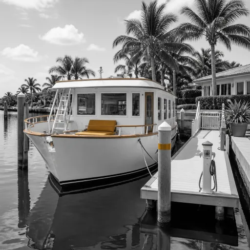 Is a boat slip real property in Florida when you book a luxury houseboat stay ?
