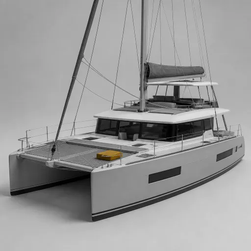 Elegant catamaran sailing holidays in Greece for houseboat style luxury